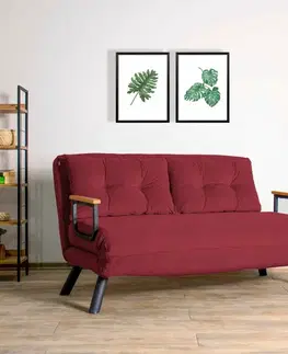 Rozkládací pohovka Sando 2 Maroon