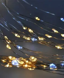 Solight Okenní vánoční závěs, 300 mini LED, 1,5 x 1,2 m, s časovačem
