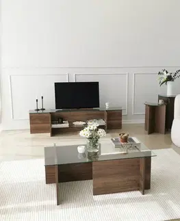 Televizní stolek Escape Walnut