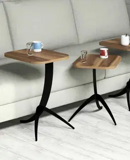 Sada odkládacích stolků (3 kusy) Pion - Walnut