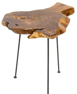 Estila Designový originální konferenční stolek Wild 40cm