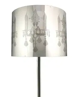 Chromová kancelářská stolní lampa Arkas