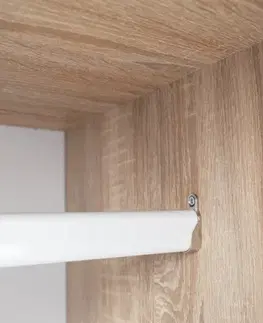 Šatní skříň s posuvnými dveřmi LOW Tempo Kondela