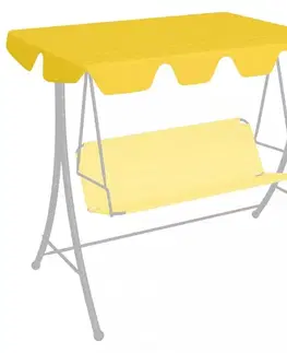 Stříška na zahradní houpačku 150/130x70/105 cm Dekorhome
