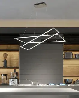 Apeti Kseros LED chromové závěsné stropní svítidlo 4000K