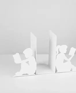 Metal Bookend Kitap tutucu 10 - White