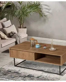 Konferenční stolek Dale Walnut and Black