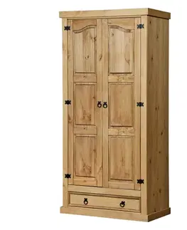 Skříň 2dveřová CORONA vosk 162820