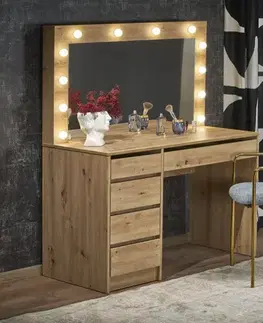 Toaletní stolek HOLLYWOOD XL Halmar