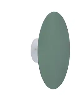 Zelená kovová LED nástěnná lampa 6W 250mm Holar Ledea