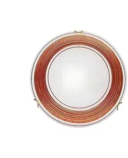 Stropní svítidlo Izis plafond 30 1X60W E27 červené zlato