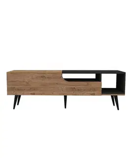 TV stolek Alba - Atlantic Pine, Anthracite