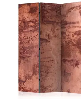 Paraván Red Metal Sheet Dekorhome