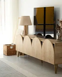 TV stolek Mesta - Sapphire Oak v2