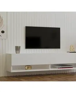 Televizní stolek Arges White