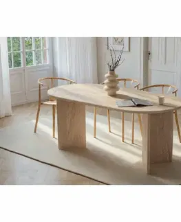 Jídelní stůl Sablin Travertine