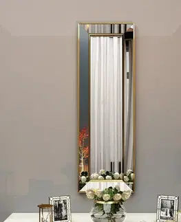 Zrcadlo Carlos Gold 30 x 90 cm