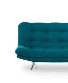 Trojmístná rozkládací pohovka Misa Sofabed - Petrol Green