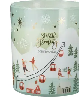 Vonná svíčka Winter Fun, vůně Grib Forest, 270 g