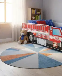 ArtAdrk Dětská auto postel FIRE TRUCK Provedení: 80 x 160 cm