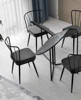 Jídelní stůl Yaprak Anthracite