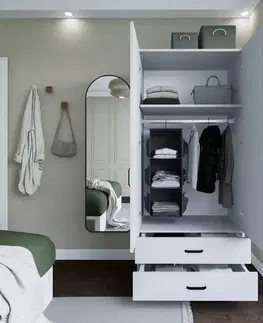Šatní skříň Yaman 1600-042 - White