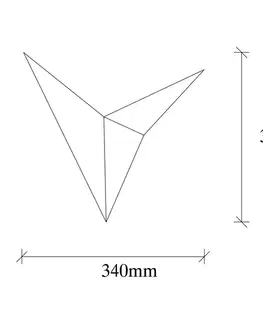 Nástěnná lampa Bird - 3201