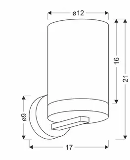Nástěnná lampa Wels 1x40 černá + dřevěné kouřové stínidlo