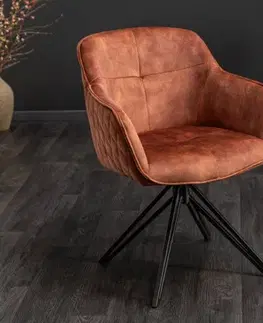 Otočné jídelní křeslo 2 ks KAINEUS Dekorhome