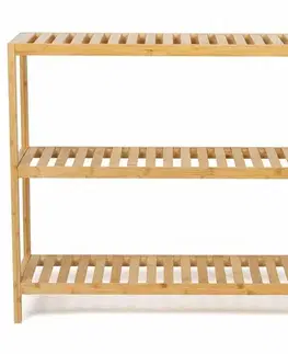 Koupelnový regál WABISABI RACK 3, bambusový