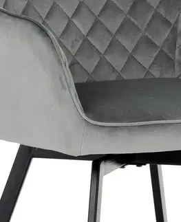 Sada jídelních židlí DCH-425 GREY4, 2 ks