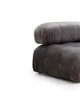 Křeslo / Jednomístná pohovka Bubble O1 - Grey