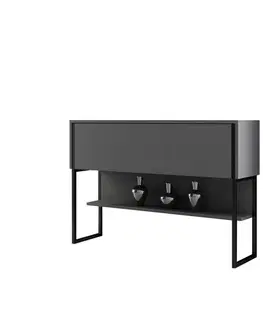 Komoda Luxe Anthracite and Black