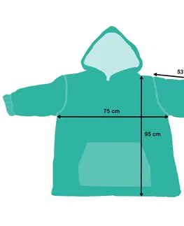 4Home Beránková mikina mikroplyš Kostka, uni M - dámské