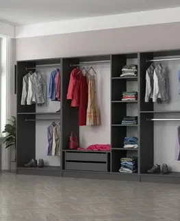 Šatní skříň Kale - 6094