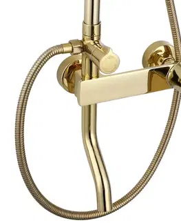 REA Sprchový set s baterií 150mm STORM zlatá REA-P9530