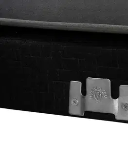 Rohová sedací souprava Como Eco Left - Anthracite, Black