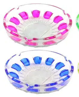 PROHOME - Popelník sklo 10cm různé barvy