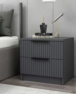 Noční stolek Kale Plus Anthracite