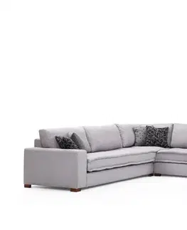 Rohová sedací souprava Lena Corner - Light Grey