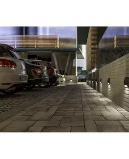 Panlux PN42100021 Zahradní LED nástěnné svítidlo Leon square bílá, 4 W