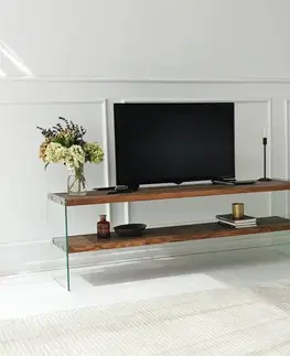 TV stolek Aqua TV - Chesnut