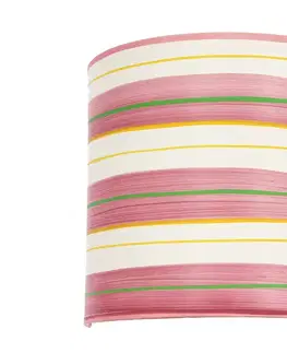 Nástěnná lampa 1X40W E14 fialová/žlutá MAJA