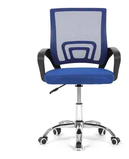 Autronic KA-L103 BLUE Kancelářská židle