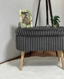 Lavice s úložným prostorem MINI OSLO LINEN