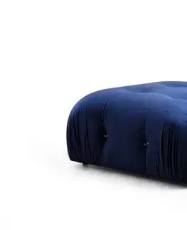 Taburet Bubble Pouffe - Velvet Blue
