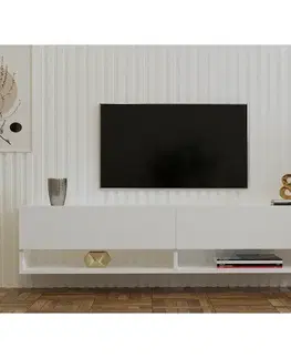 Televizní stolek Arges White