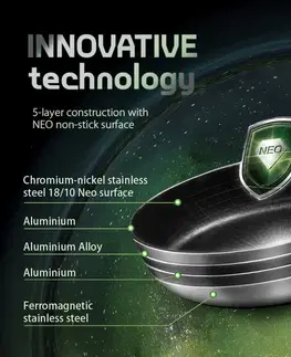 Pánev Ø 28 cm – Orion Expert Neo Multi-Layer Lunasol - 601405