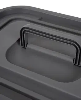 4Home Skládací silikonový úložný box s víkem Storage