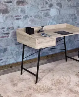 Psací stůl se zásuvkou Dekorhome